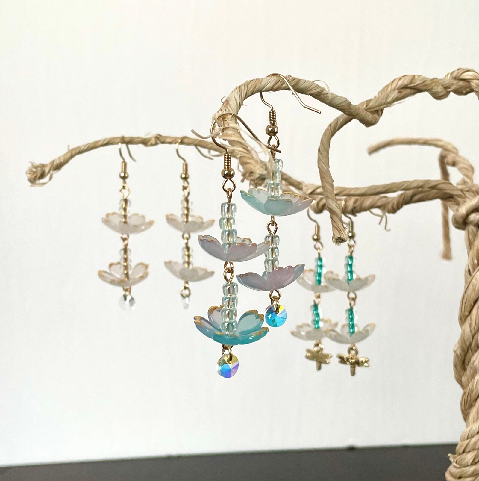 flower earrings